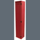 Solid Pine Locker-Style Cabinet | Mudroom Storage & Organization | Shown in Solid Red
