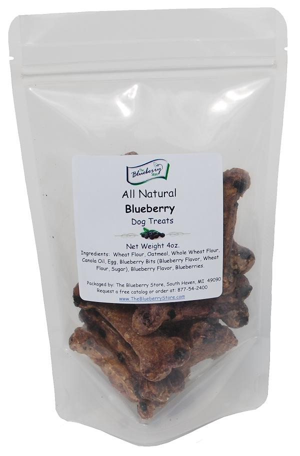 All Natural Blueberry Dog Treats