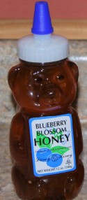 Blueberry Blossom Honey Bear 12oz.