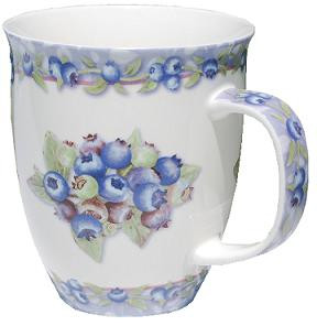 White Harbor Mug with Blueberries