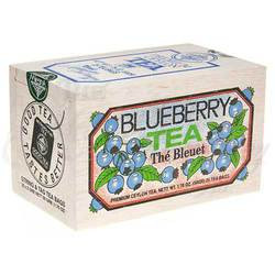Wild blueberry tea wooden box - 25 tea bags