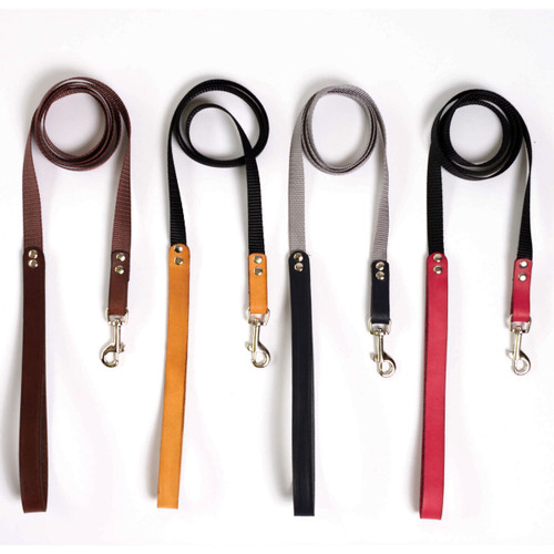 Handcrafted lightweight leather pet  leash designed for cats, small dogs and other small animals