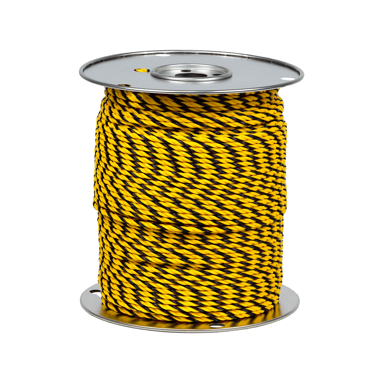 1/4 x 754' 3-Strand Poly Rope - Yellow/Black