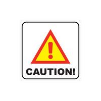 18" x 18" Caution Sign