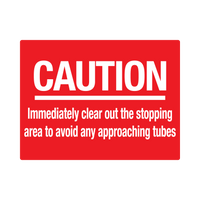 24" x 18" Caution Sign