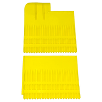 Heavy-Duty Polyurethane Triple Segment Grooming Comb. Center & End Section.