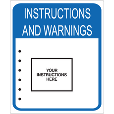 Lift Operations Signs