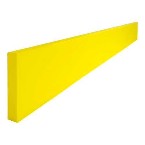 Clearance Polyurethane Plow Edge - 71" x 8" x 1.5"