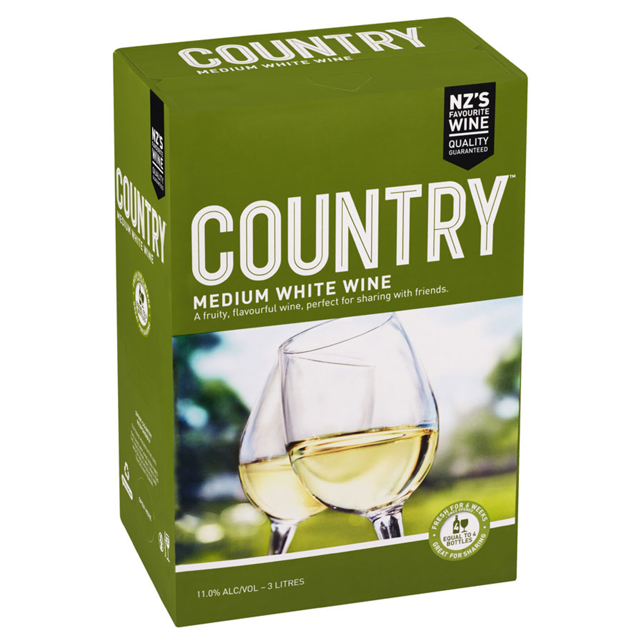 Country 3L Medium White Wine Liquid Library