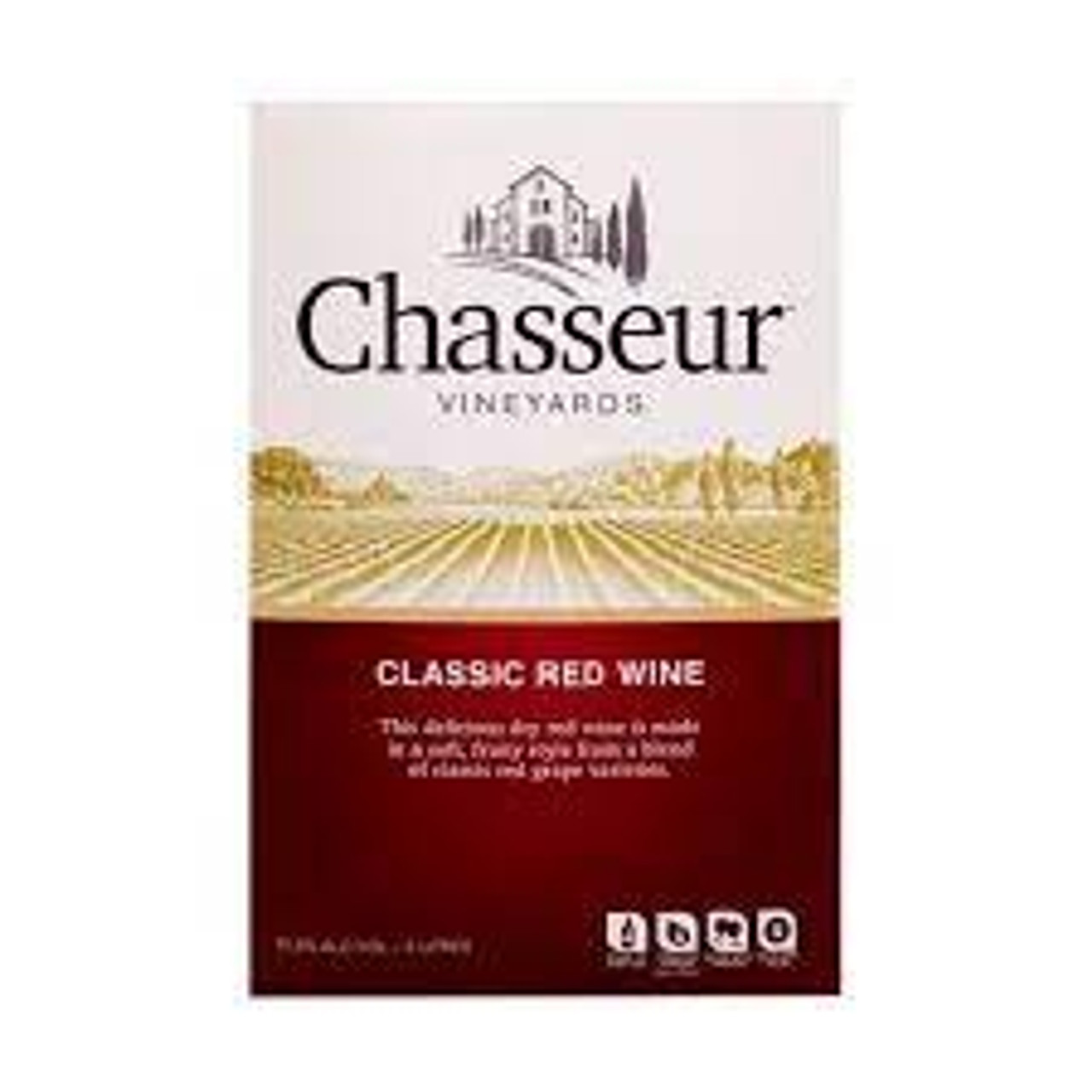 Chasseur Classic Red Wine 3L Liquid Library