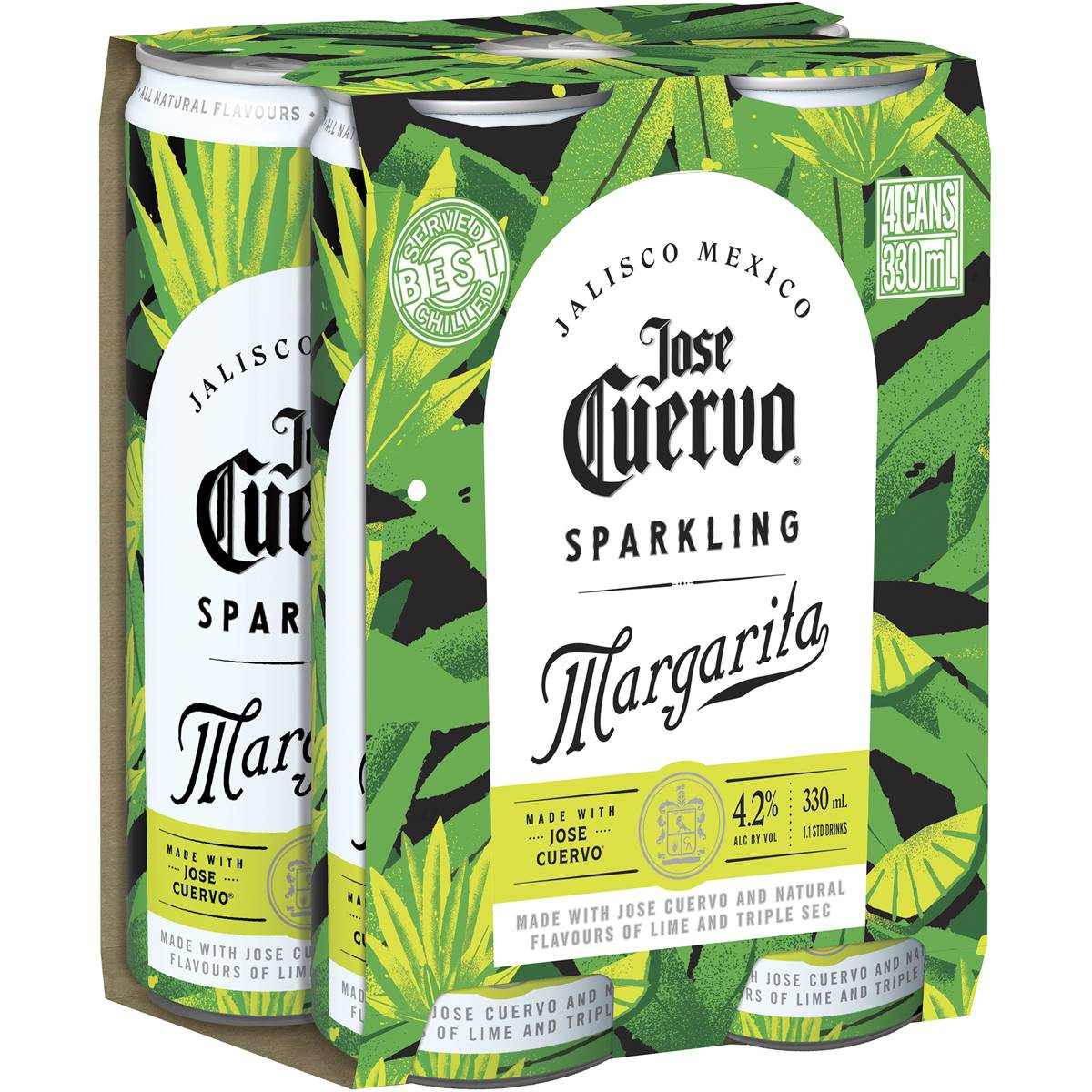 Jose Cuervo Margarita Mix - 4 Pack (33.8 Fl Oz / 1 Liter Each