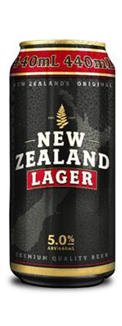 NZ Lager 440ml (12 Cans)