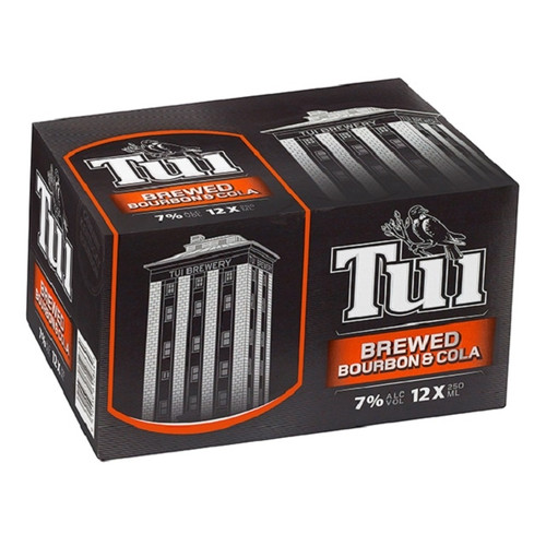 Tui Bourbon Cola 7% 250ml (12 Cans)