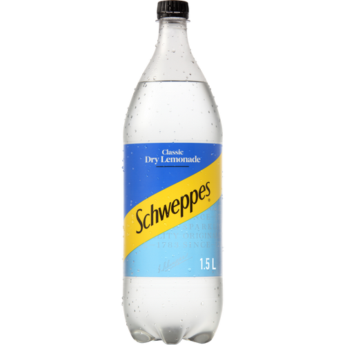 Schweppes Dry Lemonade 1.5L