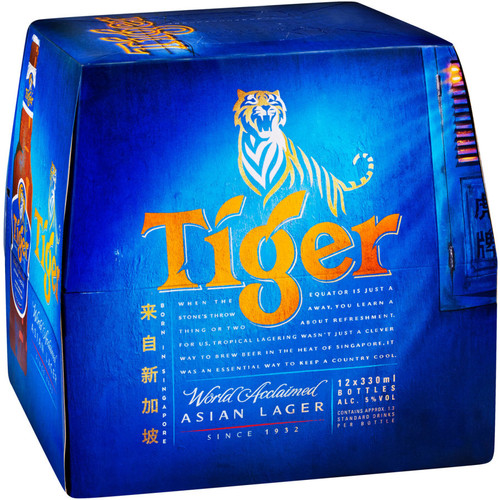 Tiger 330ml (12 Bottles)