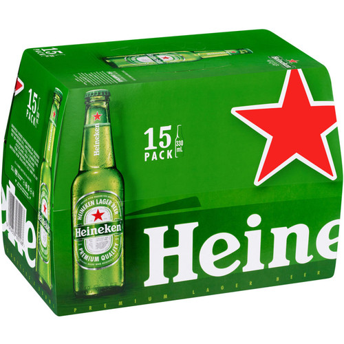 Heineken 330ml (15 Bottles)