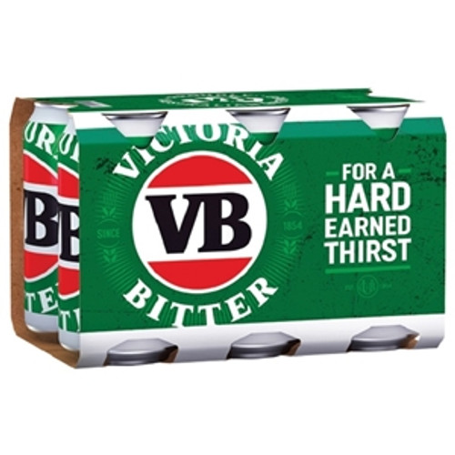 Victoria Bitter 375ml (6 Cans)