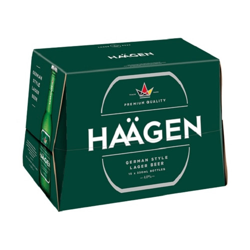 Haagen 330ml (15 Bottles)