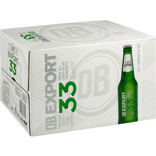 DB Export 33 330ml (24 Bottles)