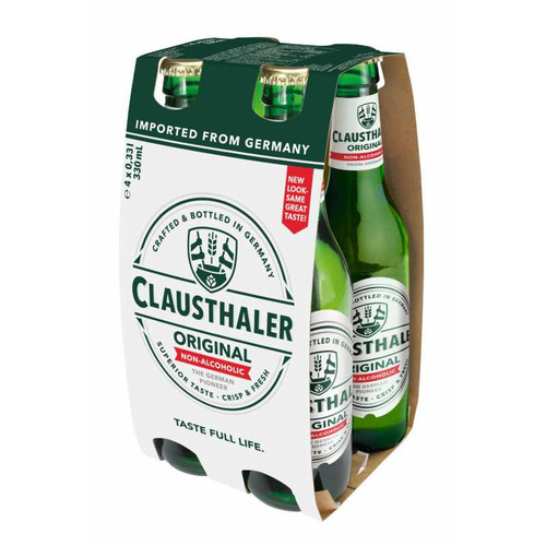 Clausthaler 330ml (4 Bottles)