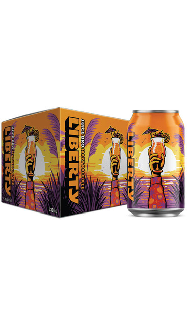 Liberty Juice Bro Hazy Pale Ale (6 Cans)