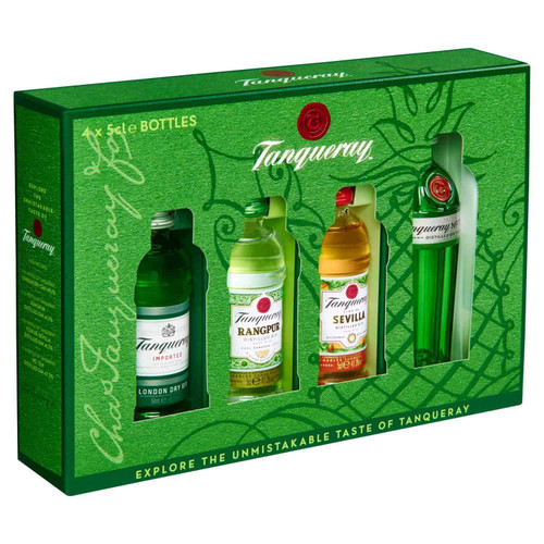 Tanqueray Mixed 50ml (4 Bottles) Tanqueray Mixed 50ml (4 Bottles)