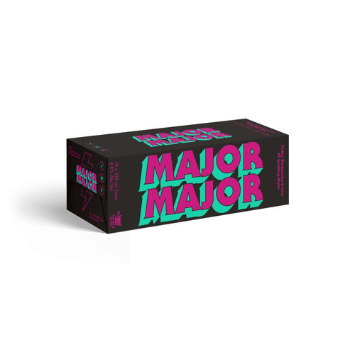 Major Major Blackcurrant & Lime 4.8% 320ml (10 Cans)