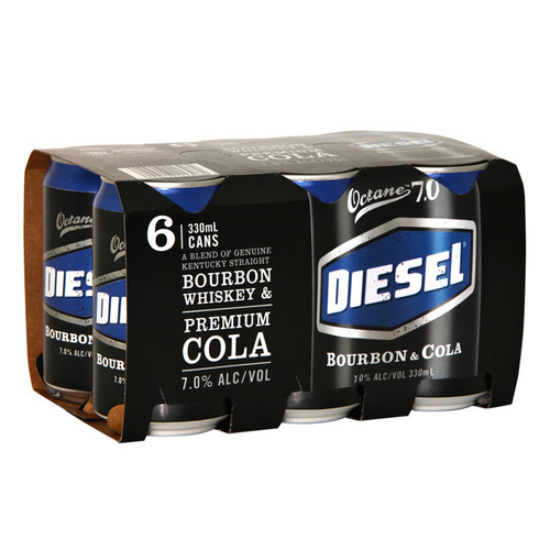 Diesel 7% 330ml (6 Cans)