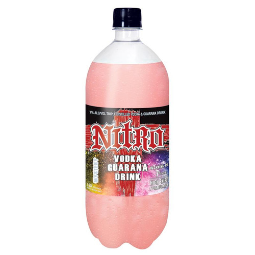 Nitro Mystery Guava Vodka Guarana Drink 7% 1.25L