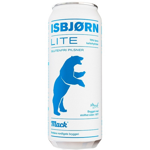 Isbjorn Low Carb Pilsner 4.5% 500ml