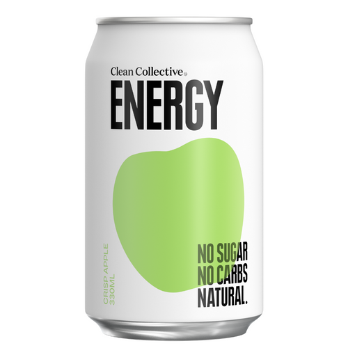 Clean Collective Energy Crisp Apple 330ml