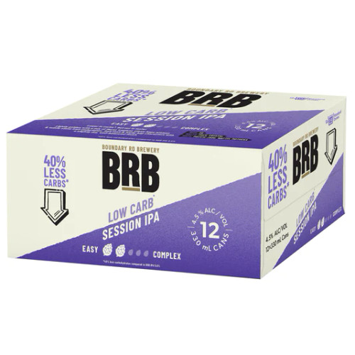 BRB Low Carb Session APA 4.5% 330ml (12 Cans)