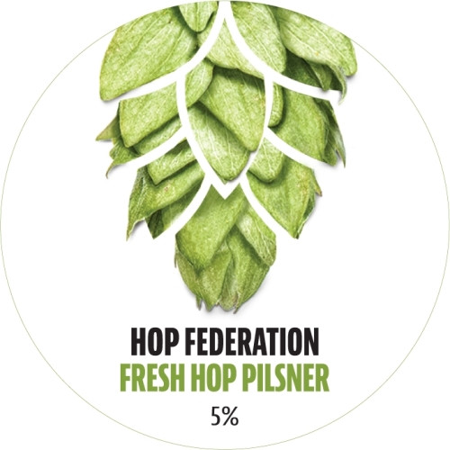 Hop Federation Fresh Hop Pilsner 5% 440ml