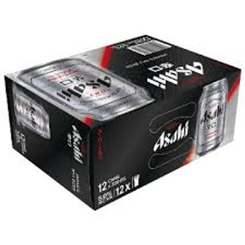 Asahi Super Dry 5% 330ml (12 Cans)