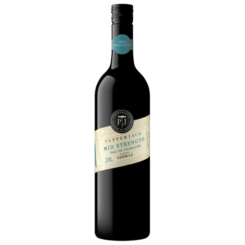 Pepperjack Mid Strength Shiraz