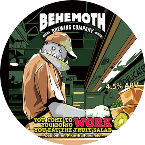 Behemoth Passionfruit & Kiwifruit Sour Ale 5.5% 440ml