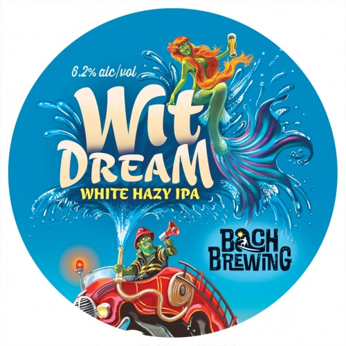 Bach Brewing Wit Dreams White Hazy IPA 6.2% 440ml