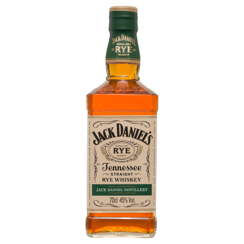 Jack Daniels Straight Rye Whiskey 700ml