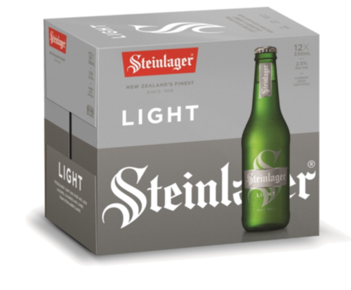 Steinlager Light 2.5% 330ml (12 Bottles)