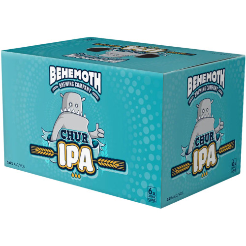 Behemoth Chur NZ IPA 5.6% 330ml (6 Cans)