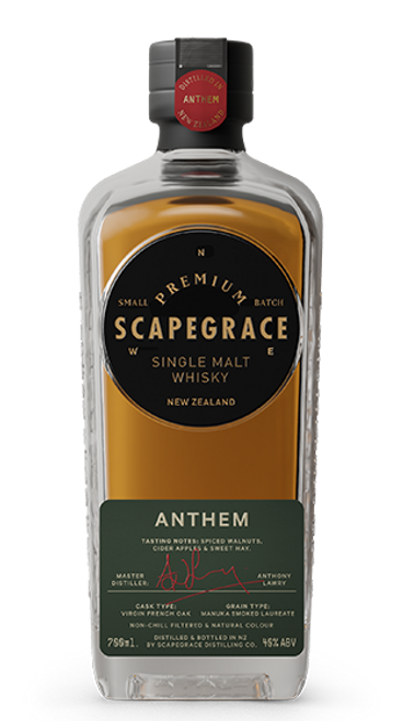 Scapegrace Anthem Single Malt 700ml
