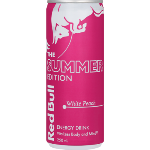 Red Bull White Peach 250ml (SINGLE)