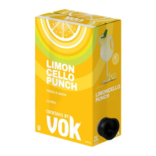 Vok Limoncello Punch 5% 2L