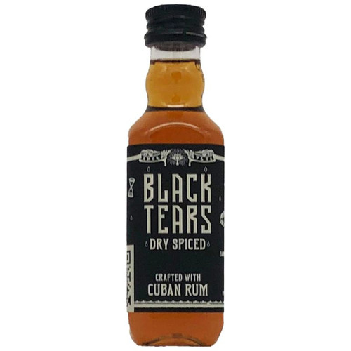 Black Tears Dry Spiced Rum Mini 50ml