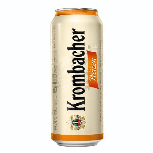 Krombacher Weizen Beer 5.3% 500ml