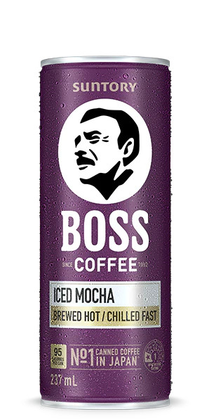 Suntory Boss Coffee Iced Mocha Can 237ml