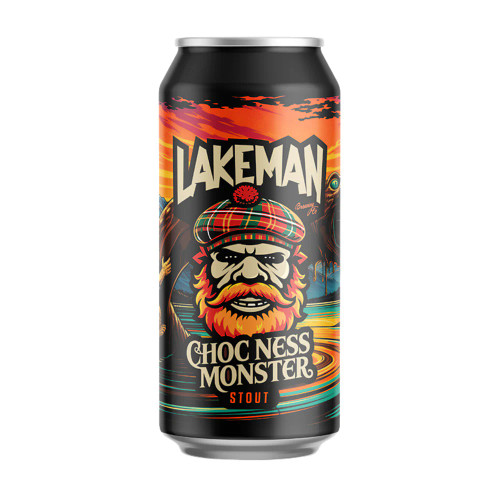 Lakeman Choc Ness Monster Stout 8.5% 440ml