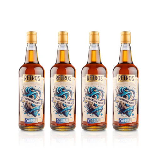 Retros Creaming Soda Cordial 750ml