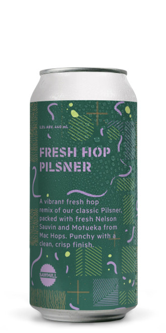 Sawmill Fresh Hop Pilsner 5.5% 440ml