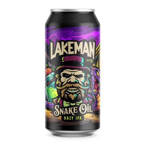 Lakeman Snake Oil Hazy IPA 6.5% 440ml